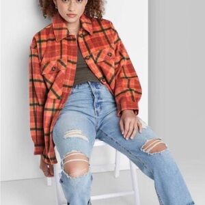 WILD FABEL OVERSIZED SHACKET